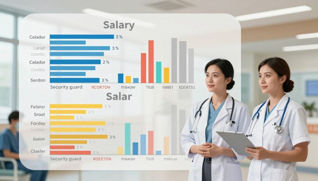 Comparativa de sueldos en el sector sanitario Comparativa de sueldos en el sector sanitario