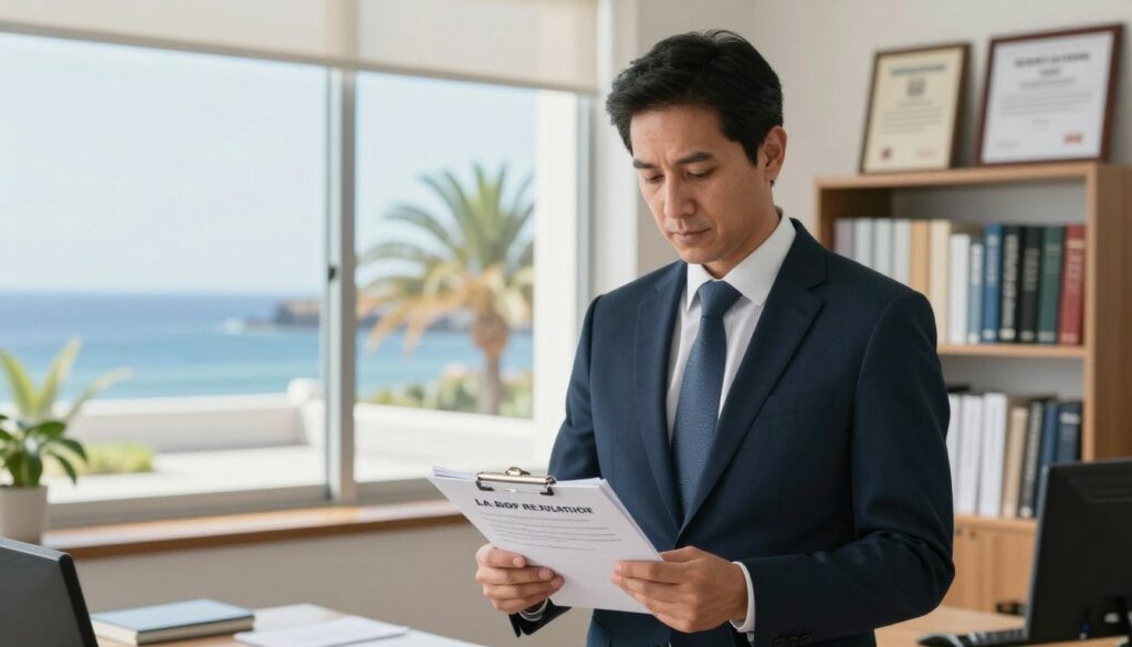 regulación laboral celador Canarias